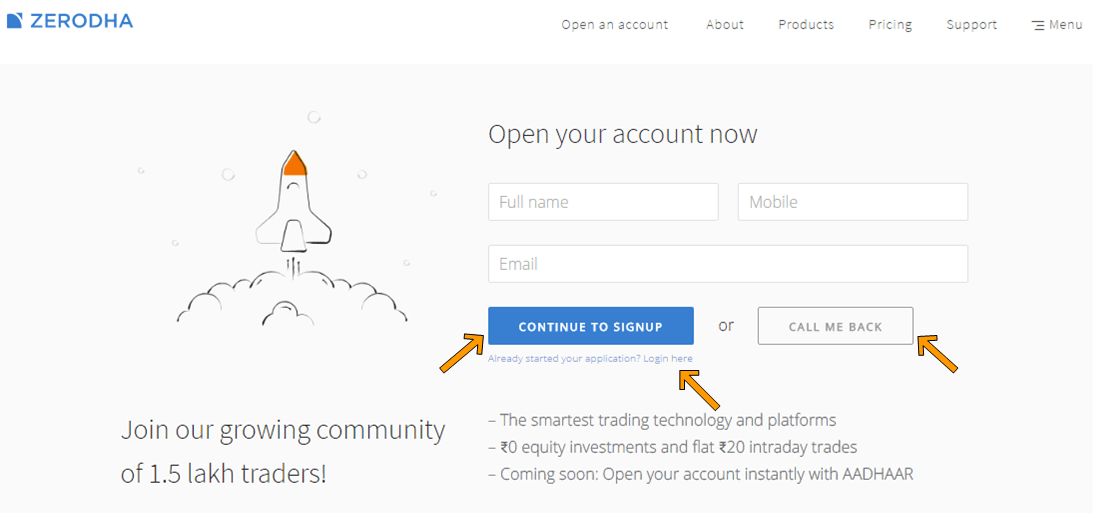 Open Zerodha account online?