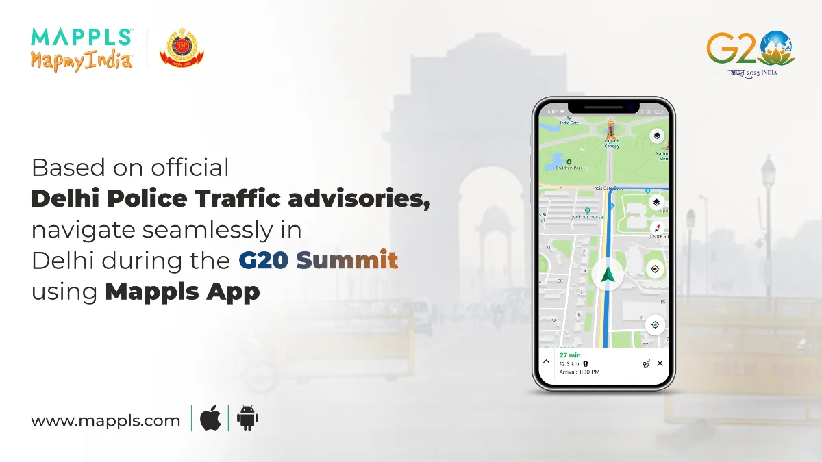 Mapples App to Help G20 Summit Attendees Plan Their Journeys
